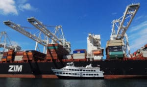 Container Ship & Port of Seattle