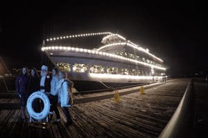 Christmas Ship Boarding Photo