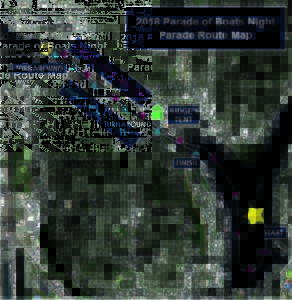 Parade of Boats Route