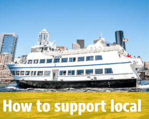 Argosy Boat in Elliott Bay