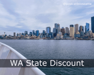 Seattle skyline from Argosy boat